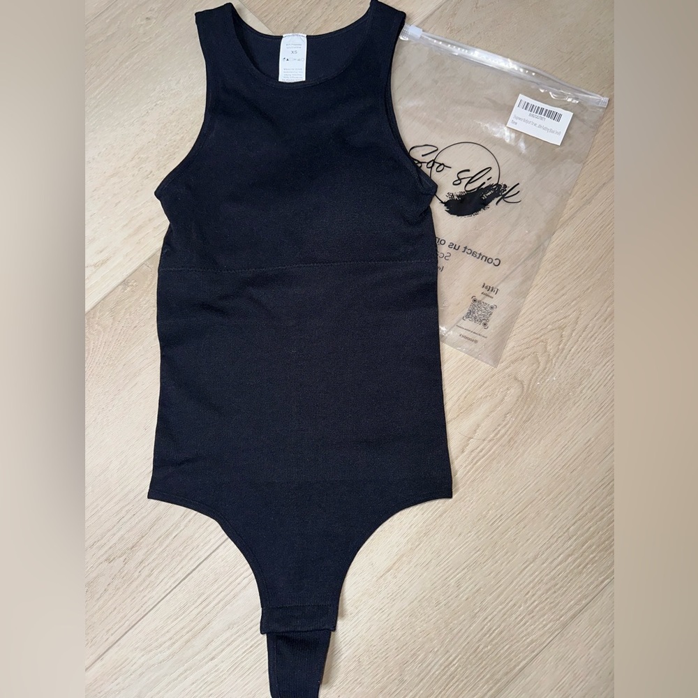 Soo Slick Shape Wear Bodysuit, NWT